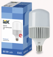Лампа светодиодная IEK Е40 6500К 80 Вт