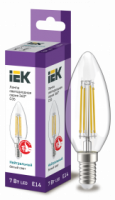 Лампа светодиодная IEK Е14 4000К 7 Вт