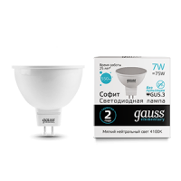 Лампа светодиодная Gauss GU5.3 7 Вт